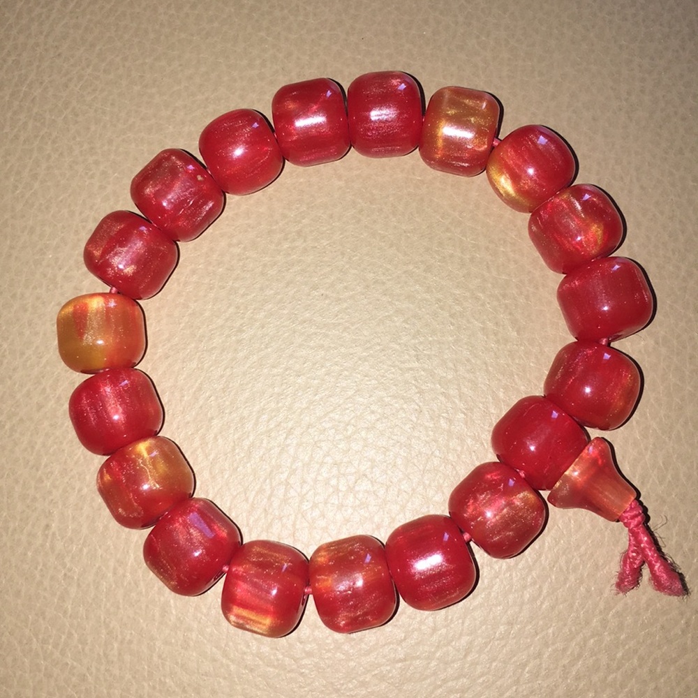 Artificial agate bracelet, NWOT